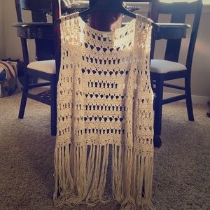 Umgee fringe vest